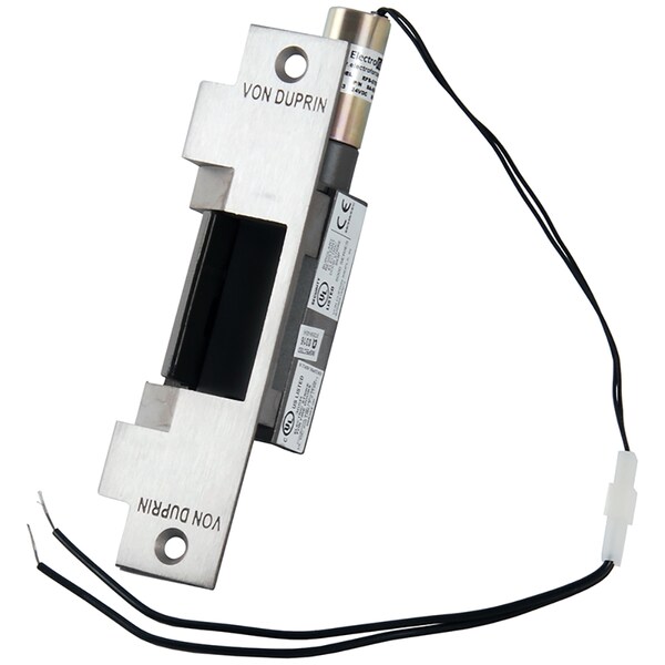 Von Duprin Electric Strike, Fire Rated, US32D, 6-3/8" FP, 12 VDC, 3/4" Throw 6212 12V 32D - main